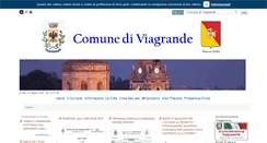 Desktop Screenshot of comune.viagrande.ct.it